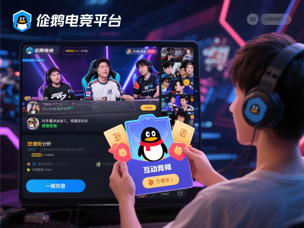 2.&nbsp;企鹅电竞平台
如果你的需求偏向于观看直播和