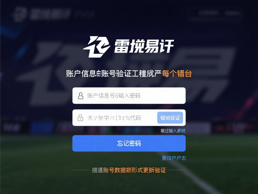 雷竞技无法登录问题及详细解决方案解析 账户信息输入错误
每个平台的账号验证过程都尤为严