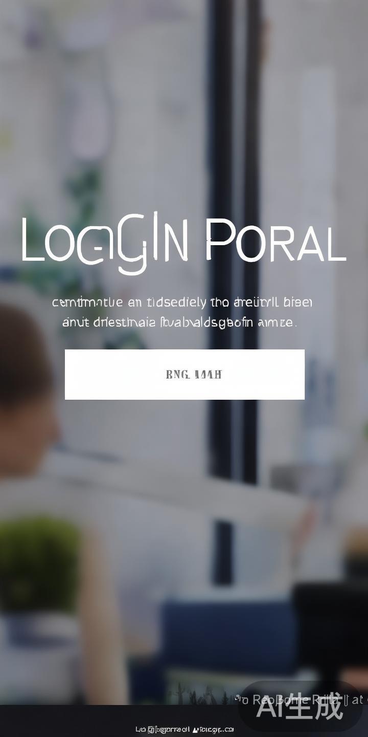 进入网站后，首页会显示清晰的登录入口。一般位于页面